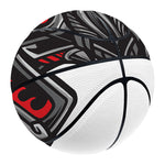 Robot Samurai Mask Print Basketball