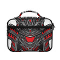 Robot Samurai Mask Print Briefcase Bible Bag
