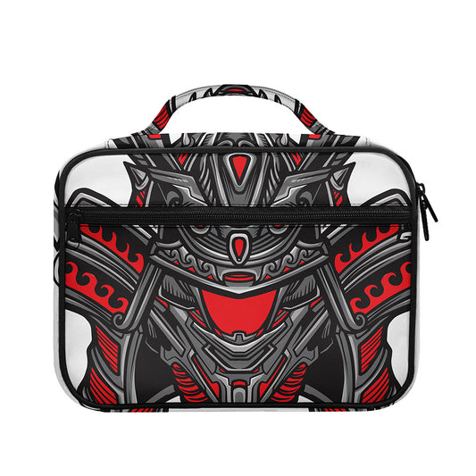 Robot Samurai Mask Print Briefcase Bible Bag
