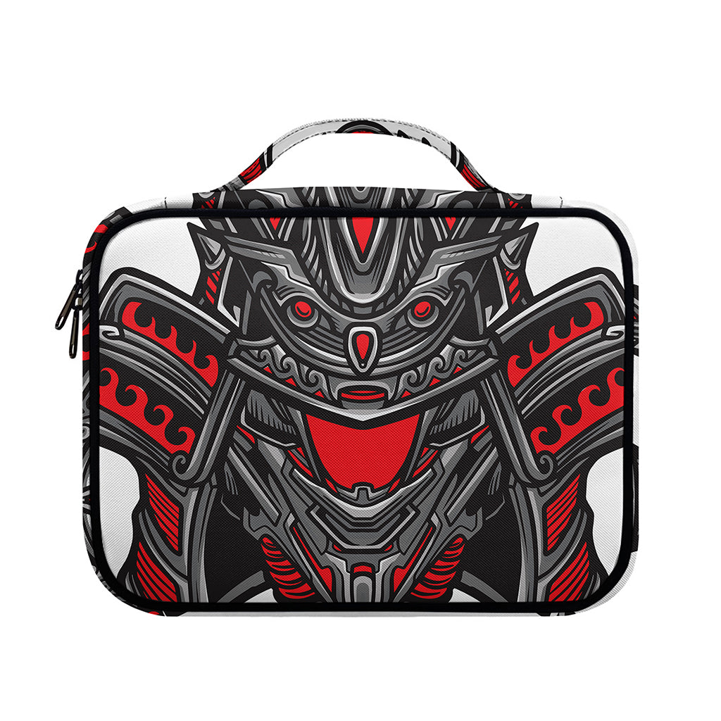 Robot Samurai Mask Print Briefcase Bible Bag