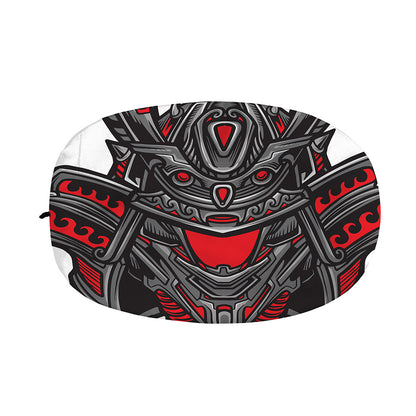 Robot Samurai Mask Print Car Side Mirror Covers