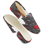 Robot Samurai Mask Print Casual Shoes