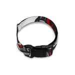 Robot Samurai Mask Print Dog Collar