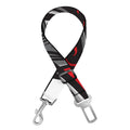 Robot Samurai Mask Print Dog Seat Belt