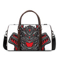 Robot Samurai Mask Print Duffel Bag