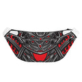 Robot Samurai Mask Print Fanny Pack