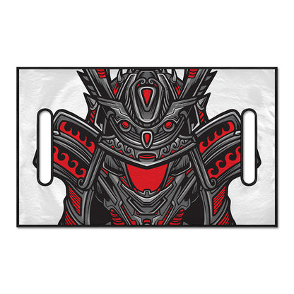 Robot Samurai Mask Print Golf Cart Seat Cover