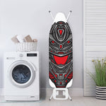 Robot Samurai Mask Print Ironing Board Cover