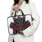 Robot Samurai Mask Print Laptop Sleeve With Handle