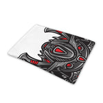 Robot Samurai Mask Print Pet Cooling Mat Cover