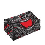 Robot Samurai Mask Print Rectangle Tissue Box Cover