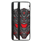 Robot Samurai Mask Print Refrigerator Handle Covers