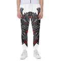 Robot Samurai Mask Print Joggers