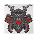 Robot Samurai Mask Print Silk Bandana