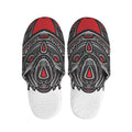 Robot Samurai Mask Print Slippers