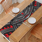 Robot Samurai Mask Print Table Runner