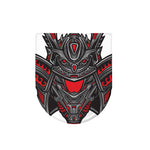Robot Samurai Mask Print Toilet Lid Cover
