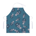 Robot Servant Pattern Print Adjustable Apron