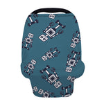 Robot Servant Pattern Print Baby Seat Cover