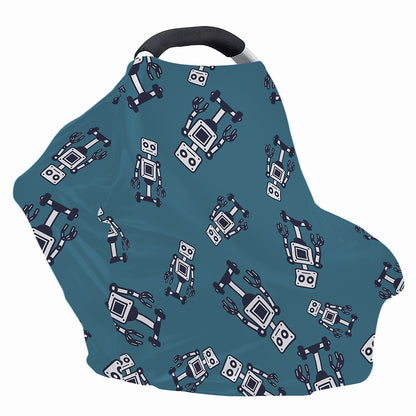 Robot Servant Pattern Print Baby Seat Cover