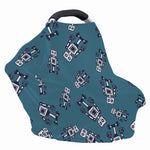 Robot Servant Pattern Print Baby Seat Cover