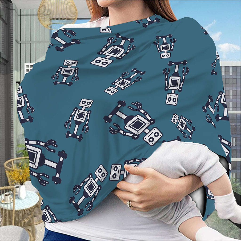 Robot Servant Pattern Print Baby Seat Cover