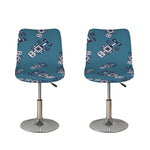 Robot Servant Pattern Print Bar Stool Covers
