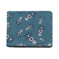 Robot Servant Pattern Print Bifold Wallet