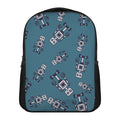 Robot Servant Pattern Print Casual Backpack