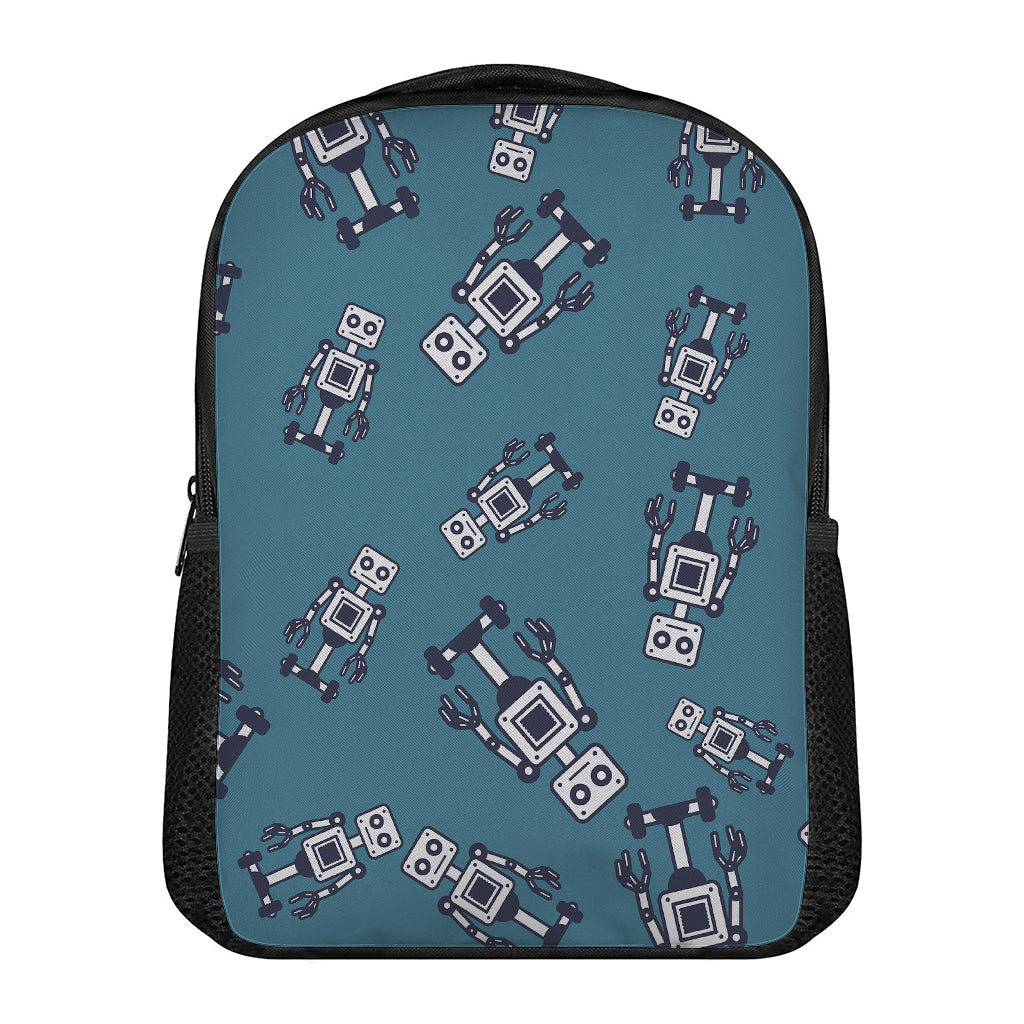 Robot Servant Pattern Print Casual Backpack