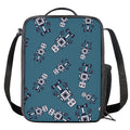 Robot Servant Pattern Print Crossbody Lunch Bag