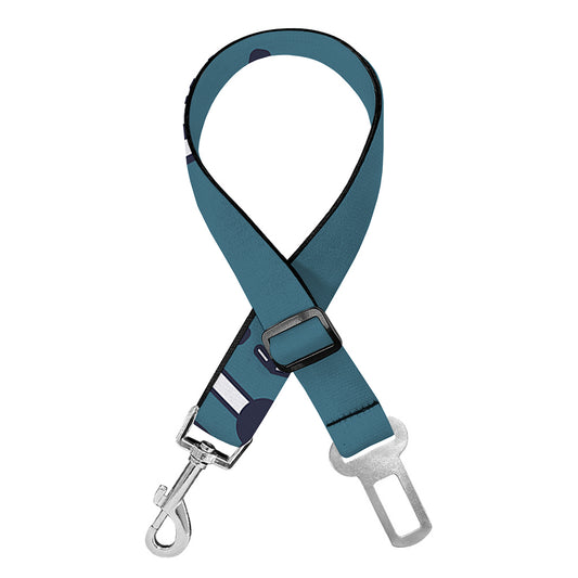 Robot Servant Pattern Print Dog Seat Belt