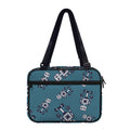 Robot Servant Pattern Print Double Strap Bible Bag