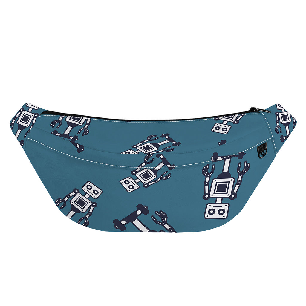 Robot Servant Pattern Print Fanny Pack