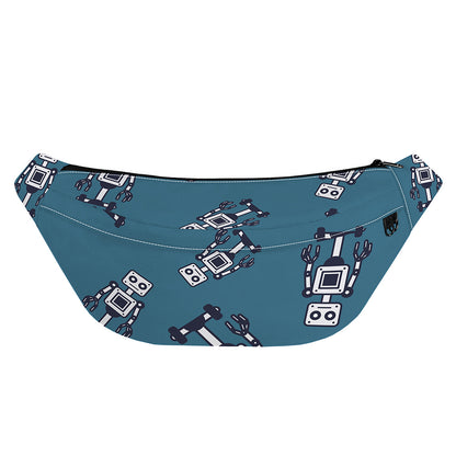 Robot Servant Pattern Print Fanny Pack