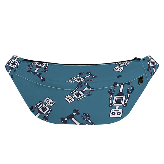 Robot Servant Pattern Print Fanny Pack