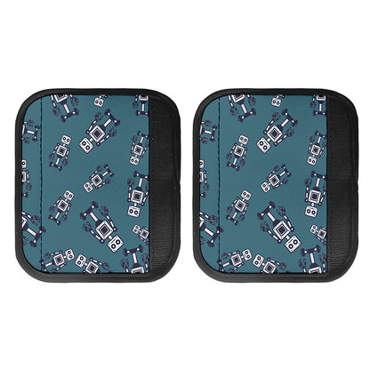 Robot Servant Pattern Print Handle Covers