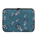 Robot Servant Pattern Print Laptop Sleeve