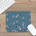 Robot Servant Pattern Print Mouse Pad