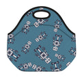 Robot Servant Pattern Print Neoprene Lunch Bag