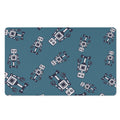 Robot Servant Pattern Print Polyester Doormat
