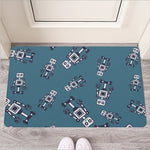 Robot Servant Pattern Print Rubber Doormat