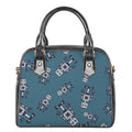Robot Servant Pattern Print Shoulder Handbag