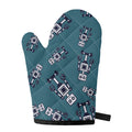 Robot Servant Pattern Print Single Oven Mitt