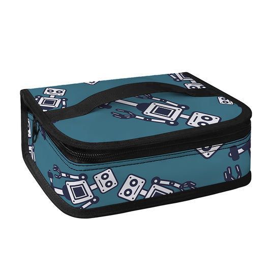 Robot Servant Pattern Print Small Lunch Bag