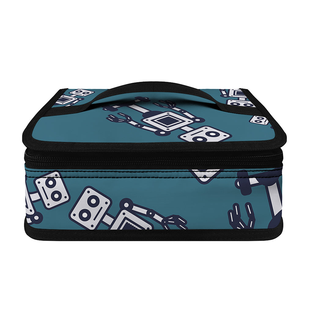 Robot Servant Pattern Print Small Lunch Bag