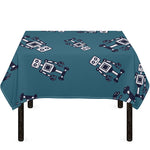 Robot Servant Pattern Print Tablecloth