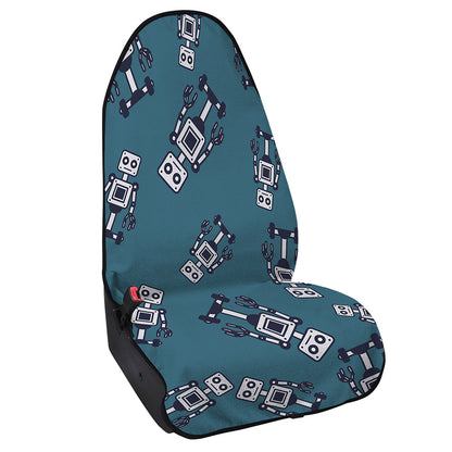 Robot Servant Pattern Print Waterproof Car Seat Cover