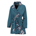 Robot Servant Pattern Print Women's Bathrobe