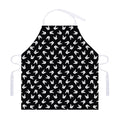 Rock And Roll Hand Sign Pattern Print Adjustable Apron